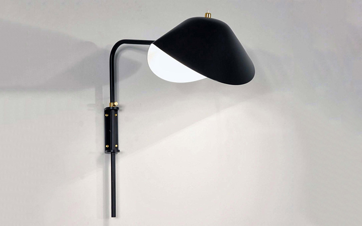 Antony Wall Lamp by Serge Mouille Wall Lamps